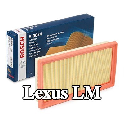 BOSCH مرشح الهواء — Lexus Lm