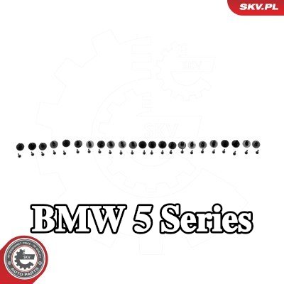 ESEN SKV مادة عازلة للصوت, حجرة المحرك غطاء المحرك — 2011 BMW 5 Series