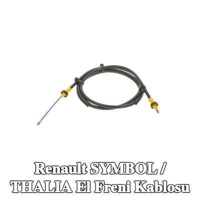 BOSCH El freni kablosu 1680mm — 2016 Renault Symbol / Thalia