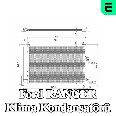 ERA Klima kondansatörü — Ford Ranger