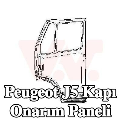 VAN WEZEL Kapı onarım paneli — Peugeot J5
