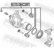 FEBEST طقم إصلاح، مكبس الفرامل — Toyota bB (2)