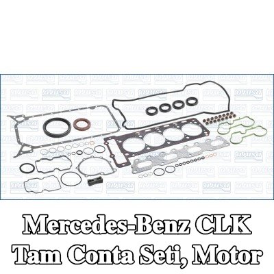 AJUSA Tam Conta Seti, silindir kapağı contalı motor, valf gövdesi contalı, FIBERMAX — 2001 Mercedes-Benz Clk
