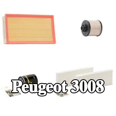 RIDEX PLUS مجموعة الفلاتر — Peugeot 3008