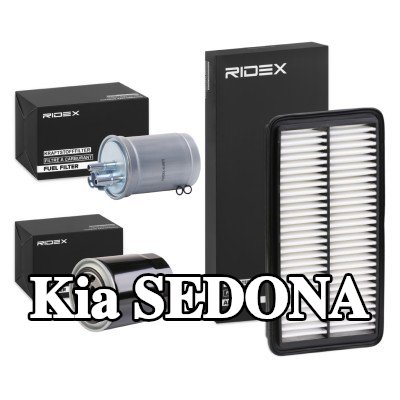 RIDEX مجموعة الفلاتر — Kia Sedona