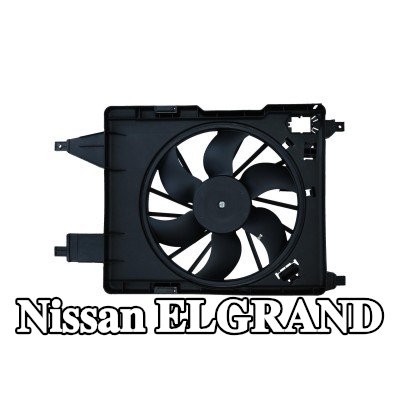 KAMOKA مروحة, المبرد 383mm — Nissan Elgrand