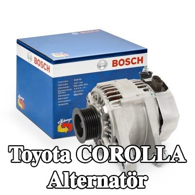 BOSCH Alternatör 80A — 2002 Toyota Corolla