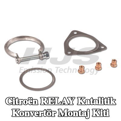 HJS Katalitik konvertör montaj kiti — Citroën Relay