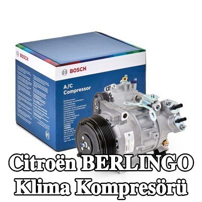 BOSCH Montaj kılavuzu ile klima kompresörü, conta halkası ile — Citroën Berlingo