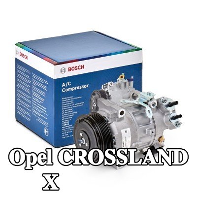 BOSCH ضاغط تكييف الهواء مع دليل التركيب, مع حلقة مانعة للتسرب — Opel Crossland X