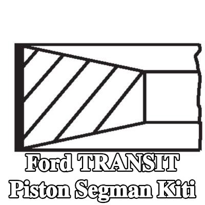 MAHLE Piston Segman Kiti — 1997 Ford Transit