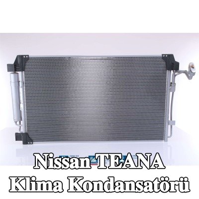 NISSENS Kurutuculu klima kondansatörü, azot dolgulu — Nissan Teana