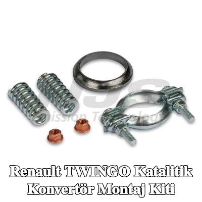 HJS Katalitik konvertör montaj kiti — 2002 Renault Twingo