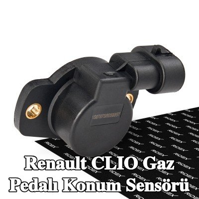 RIDEX Kablolu Gaz Pedalı Konum Sensörü — Renault Clio