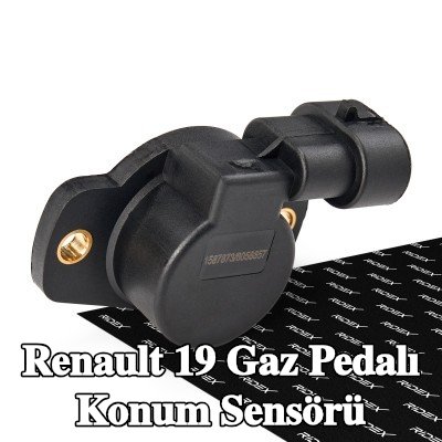 RIDEX Kablolu Gaz Pedalı Konum Sensörü — Renault 19