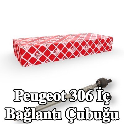 FEBI BILSTEIN İç bağlantı çubuğu OE Turbo YENİ, Sol Ön Aks, Ön Aks Sağ, 375mm, ara diskli — Peugeot 306