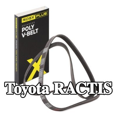 RIDEX PLUS حزام سيربنتين 1590mm, Number of ribs: 6 — Toyota Ractis