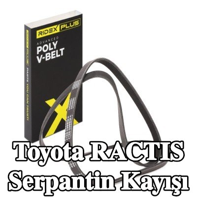 RIDEX PLUS Serpantin kayışı 1590mm, Number of ribs: 6 — Toyota Ractis