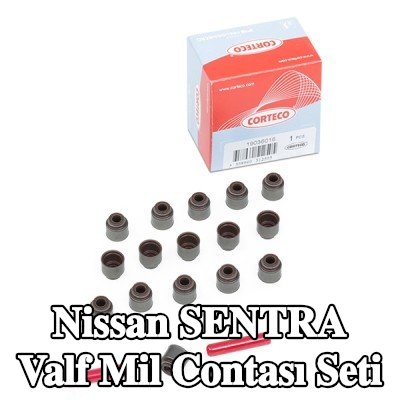 CORTECO Valf mil contası seti — 2000 Nissan Sentra