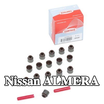 CORTECO مجموعة سدادات صمامات الصمامات — 2000 Nissan Almera