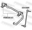 FEBEST Onarım kiti, anti-roll bar burcu Ön Aks — Toyota Proace (2)