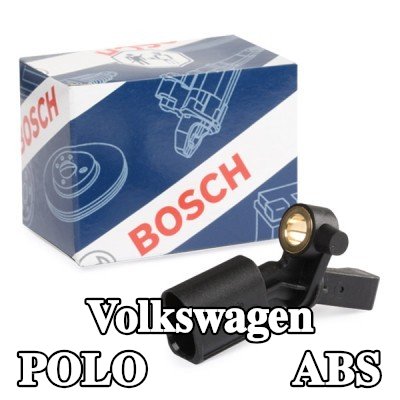 BOSCH مستشعر ABS المحور الخلفي الأيسر, بدون كابل — Volkswagen Polo