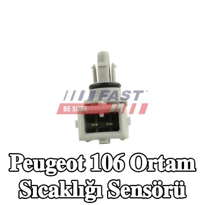 FAST Konektör parçaları olmayan ortam sıcaklığı sensörü — Peugeot 106