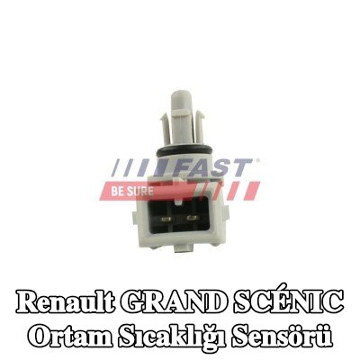 FAST Konektör parçaları olmayan ortam sıcaklığı sensörü — Renault Grand Scénic