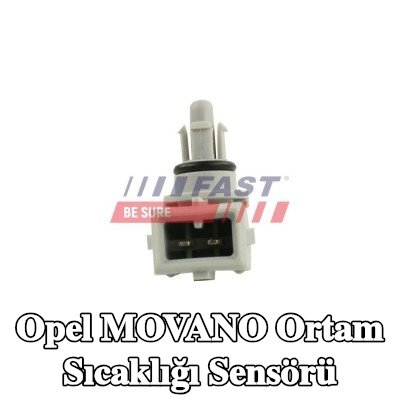 FAST Konektör parçaları olmayan ortam sıcaklığı sensörü — Opel Movano