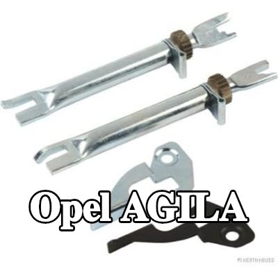 HERTH+BUSS JAKOPARTS معدل حذاء الفرامل للمحور الخلفي — Opel Agila