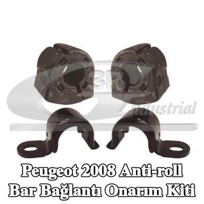 3RG Ön aks her iki taraf anti-roll bar bağlantısı tamir kiti — Peugeot 2008