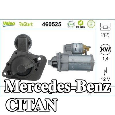 VALEO محرك التشغيل 1, 4kW — Mercedes-Benz Citan