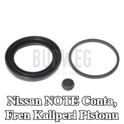 BUDWEG CALIPER Conta, fren kaliperi pistonu — Nissan Note