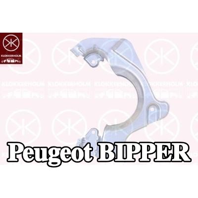 KLOKKERHOLM لوحة دعم قرص الفرامل للمحور الأمامي الأيسر — Peugeot Bipper