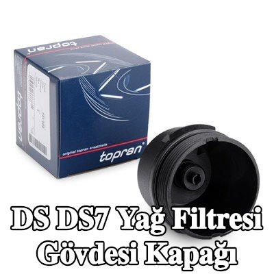 TOPRAN Contalı/sızdırmazlıklı yağ filtresi muhafazası kapağı — DS Ds7