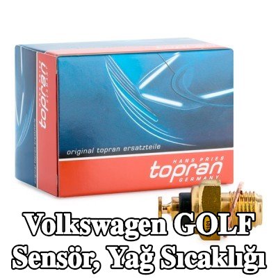 TOPRAN Sensör, yağ sıcaklığı — 1990 Volkswagen Golf
