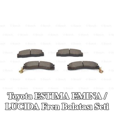 BOSCH Fren balatası seti 15, 5mm — Toyota Estima Emina / Lucida