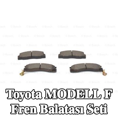 BOSCH Fren balatası seti 15, 5mm — Toyota Modell F