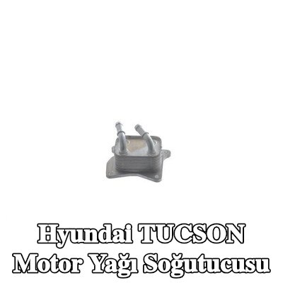 MAHLE Conta/sızdırmazlık elemanı olmayan motor yağı soğutucusu, yağ filtresi muhafazası olmadan — Hyundai Tucson
