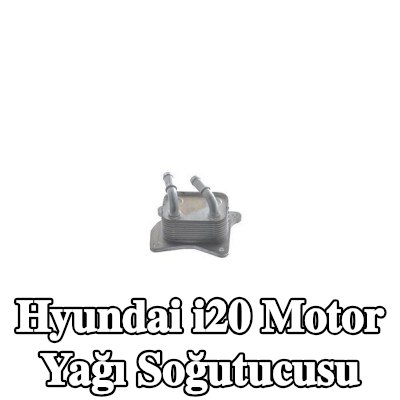 MAHLE Conta/sızdırmazlık elemanı olmayan motor yağı soğutucusu, yağ filtresi muhafazası olmadan — Hyundai i20