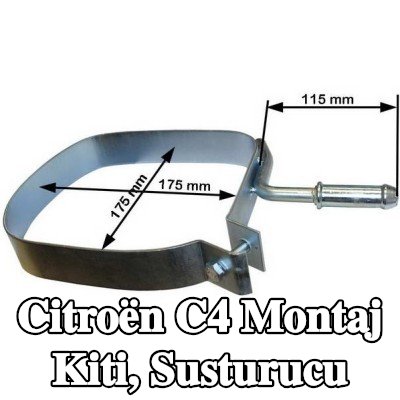 PLANET TECH Montaj Kiti, susturucu — Citroën C4
