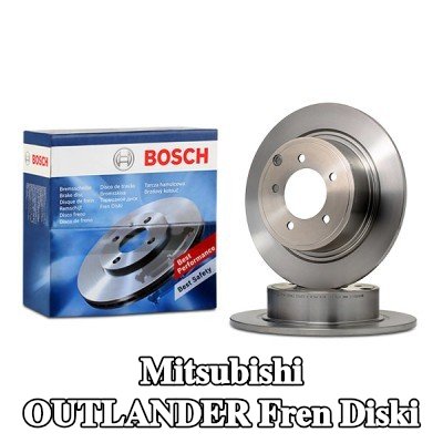 BOSCH Fren diski Dış Çap: 302, 3mm, düz, Yağlanmış — 2012 Mitsubishi Outlander