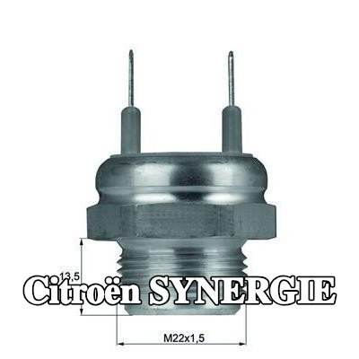 MAHLE مفتاح درجة الحرارة, مروحة المبرد مع حشية/مانع تسرب — Citroën Synergie