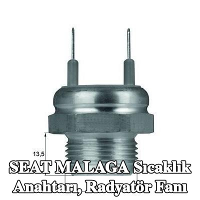 MAHLE Sıcaklık Anahtarı, conta/sızdırmazlık elemanlı radyatör fanı — SEAT Malaga