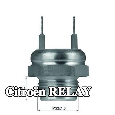 MAHLE مفتاح درجة الحرارة, مروحة المبرد مع حشية/مانع تسرب — 2002 Citroën Relay