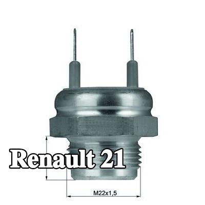 MAHLE مفتاح درجة الحرارة, مروحة المبرد مع حشية/مانع تسرب — Renault 21