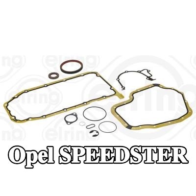 ELRING مجموعة حشيات علبة المرافق مع مانع تسرب العمود المرفقي — Opel Speedster