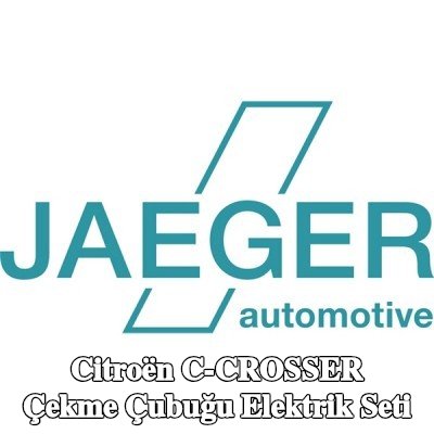 JAEGER Elektrikli çekme çubuğu kiti Etkinleştirme gerekmez, Premium — Citroën C-crosser