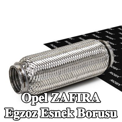 RIDEX Egzoz esnek borusu — 2002 Opel Zafira