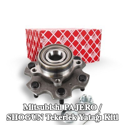 FEBI BILSTEIN Sol ön aks tekerlek yatağı kiti, Ön Aks Sağ, Tekerlek göbeğine entegre tekerlek yatağı — 2000 Mitsubishi Pajero / Shogun